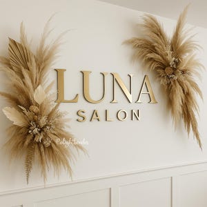 3D Laser Cut Logo Sign: Custom Business logo Signboard