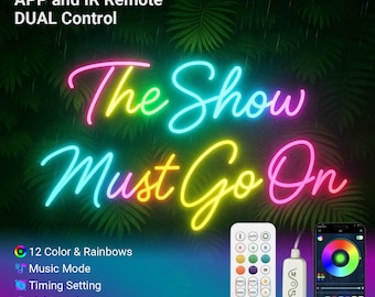 Waterproof RGB Neon Sign: Custom Outdoor LED Patio Sign