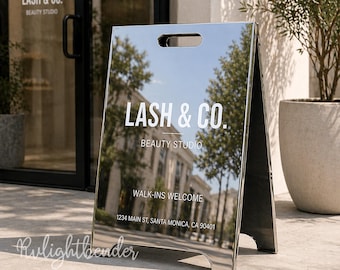 A Frame Sign, Double Sided Sign, A Board Pavement Sign, Sign For Cafes, Exchange Offices, Barbershop, Sidewalk Sign, Custom Store Sign