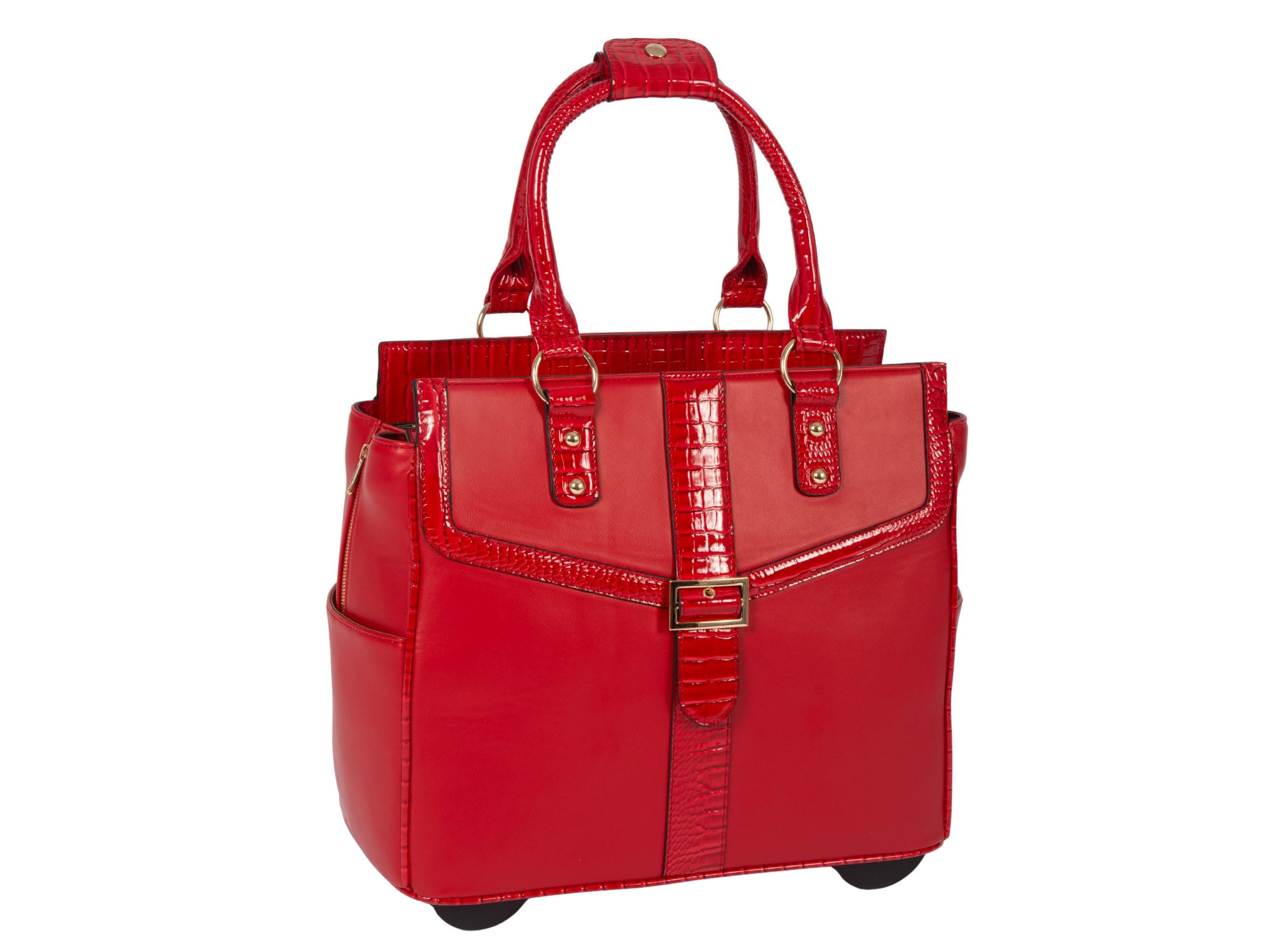 Rolling Bag Prokva Rolling Teacher Bag, Rolling Tote Bag For