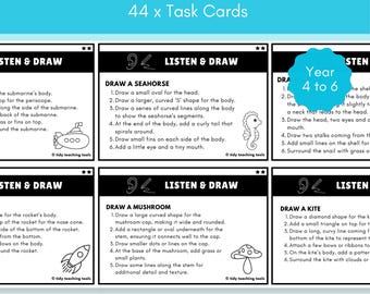Listen + Draw | Level 2 (Grade 4, 5 & 6)