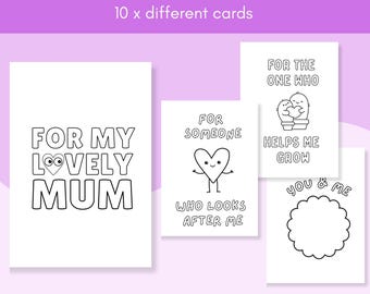 Mother’s Day Cards (for Anyone Who Cares for You) NO PREP & PRINTABLE