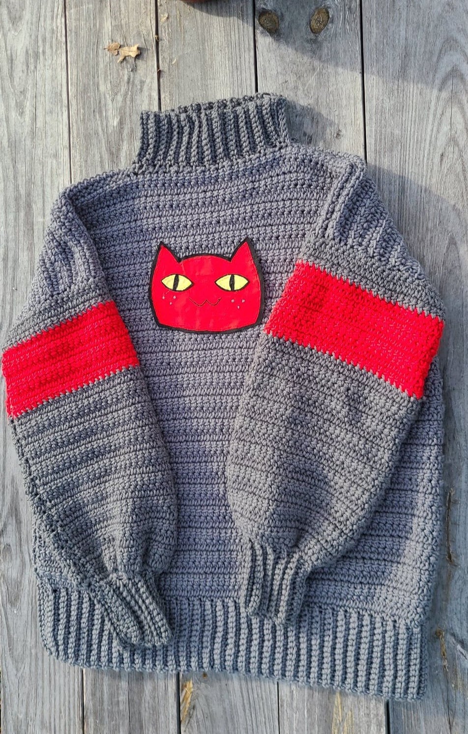 Marceline Sweater Crochet Pattern Marceline Cat Sweater Etsy