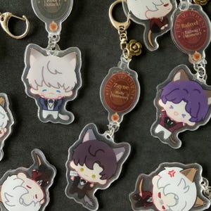 Butler Kitty Stacked LnD Charms - Love & Deepspace