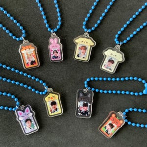 Mini Photocard Keychain for Plushies - Ateez