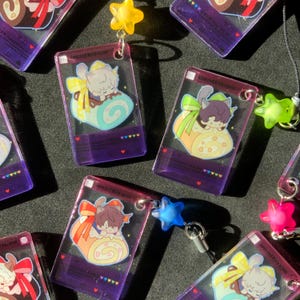 Cake Roll LnD Phone Charms - Love & Deepspace
