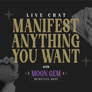 Manifestation Live Chat Coaching Session (30 minutes, 1 hour MAX)