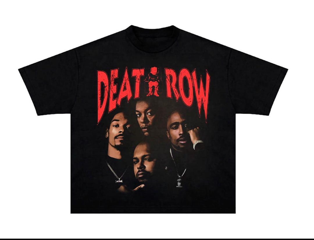 Death Row Records Graphic T Shirt - Etsy