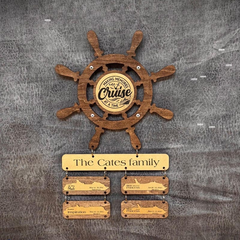 Wooden Door Sign Cruise - Etsy