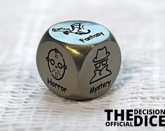 Movie Genre Decision Dice: Your Personal Film Selector - Perfect for Couples and Movie Enthusiasts