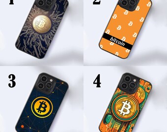 Cryptocurrency Bitcoin Digital Currency Cover iPhone 15 14 13 12 11 Pro Max Case