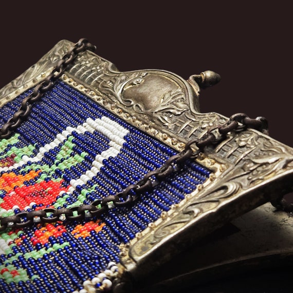 Vintage Beaded Purse - image 3