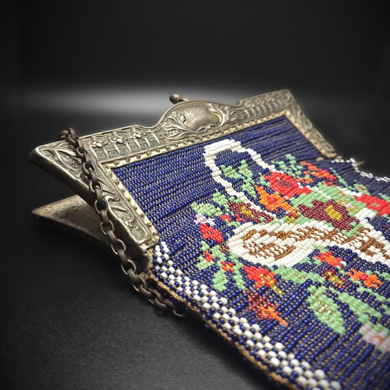 Vintage Beaded Purse - image 7