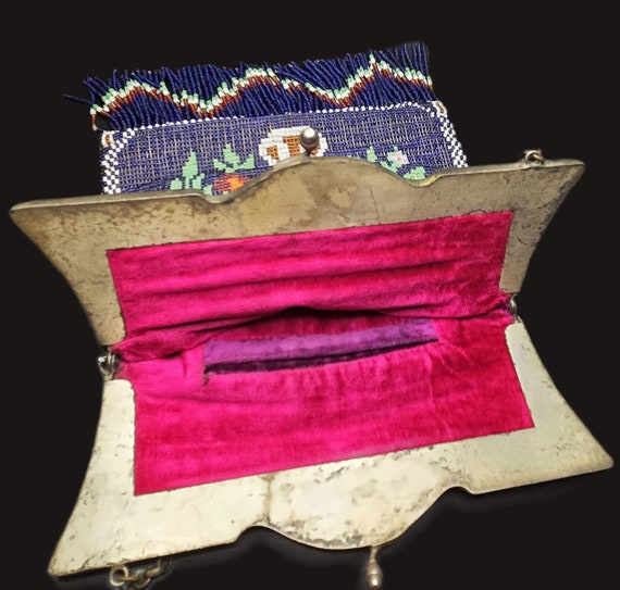 Vintage Beaded Purse - image 6