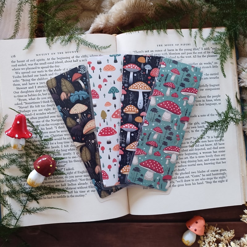 Mushroom Bookmark Tassel - Etsy