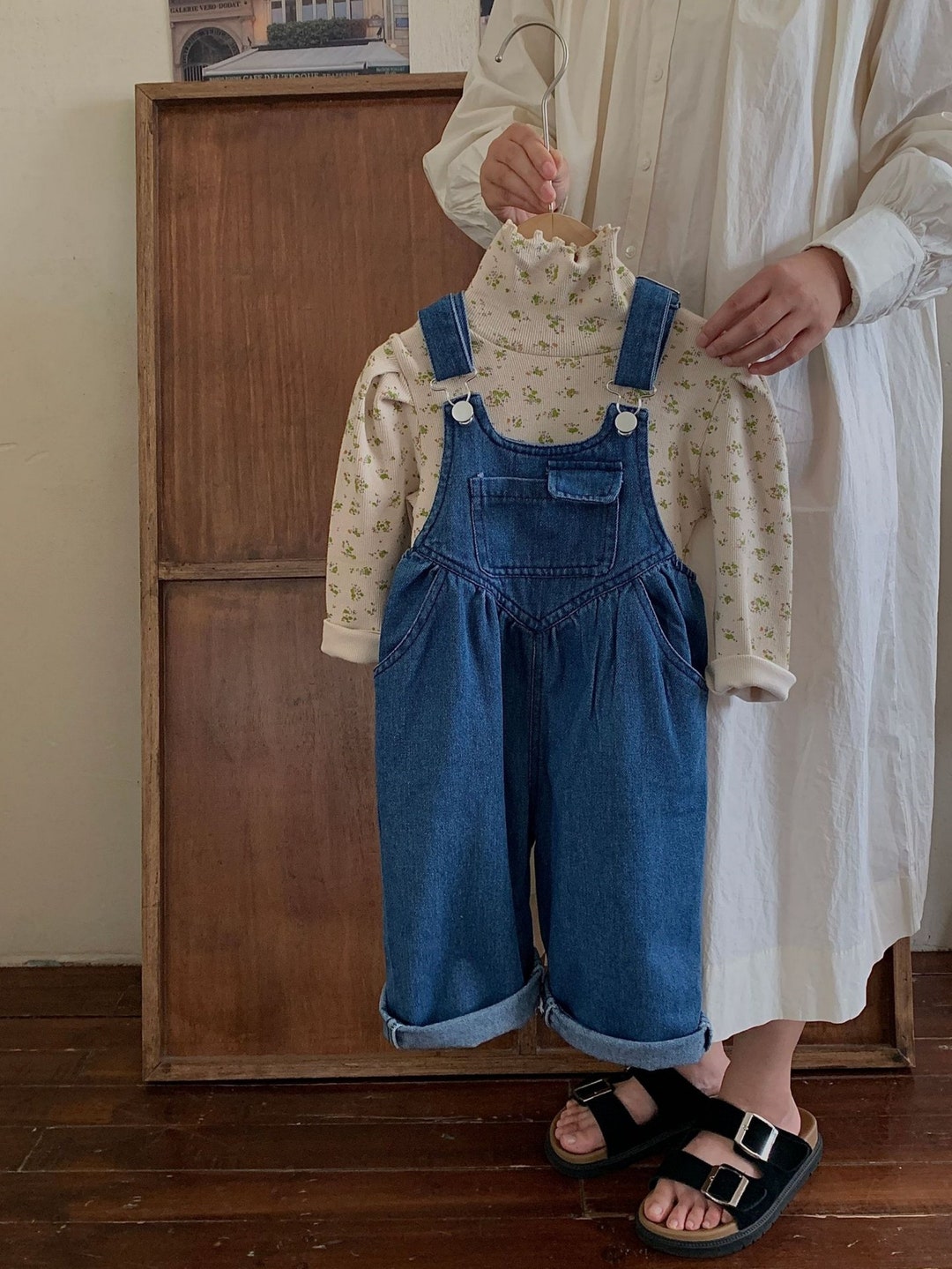 Loose Fit Denim Overalls for Kidstoddler Long Overall - Etsy