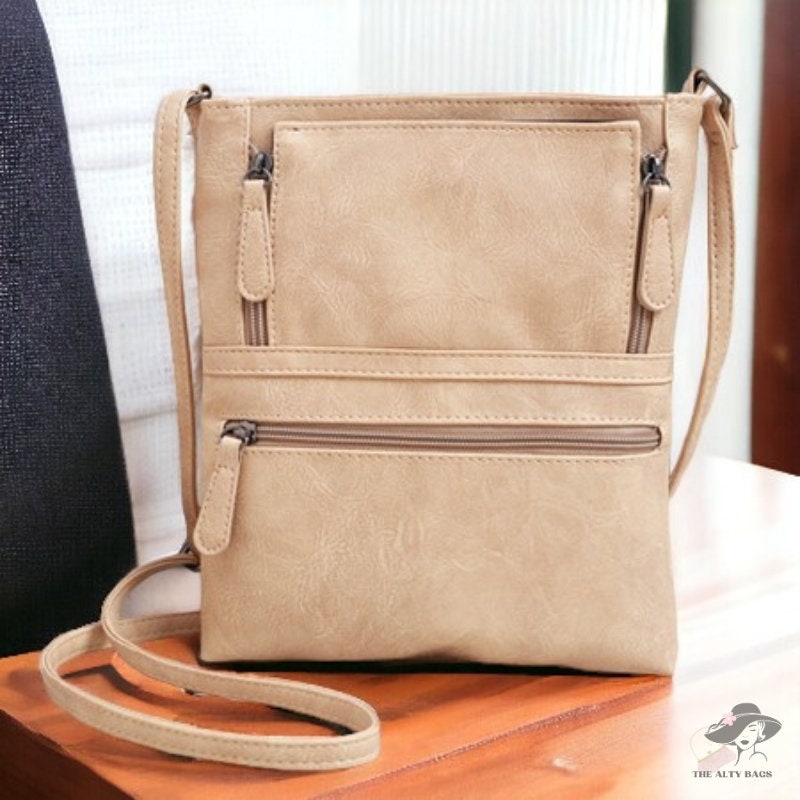 Holdall String Leather Shoulder Bag