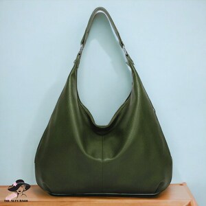 Stylish Leather Bag, Soft Leather Tote Bag, Classic Leather Purse, Chic Hobo Bag, Women's Leather Handbag, Leather Shoulder Bag, Tote Bag