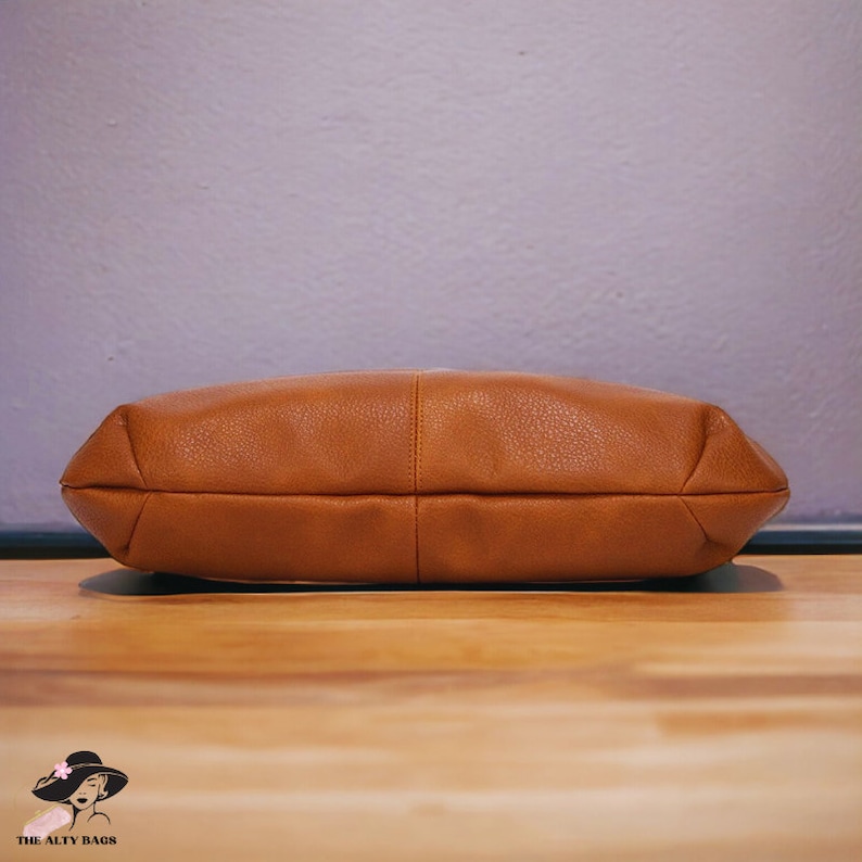 Stylish Leather Bag, Soft Leather Tote Bag, Classic Leather Purse, Chic Hobo Bag, Women's Leather Handbag, Leather Shoulder Bag, Tote Bag
