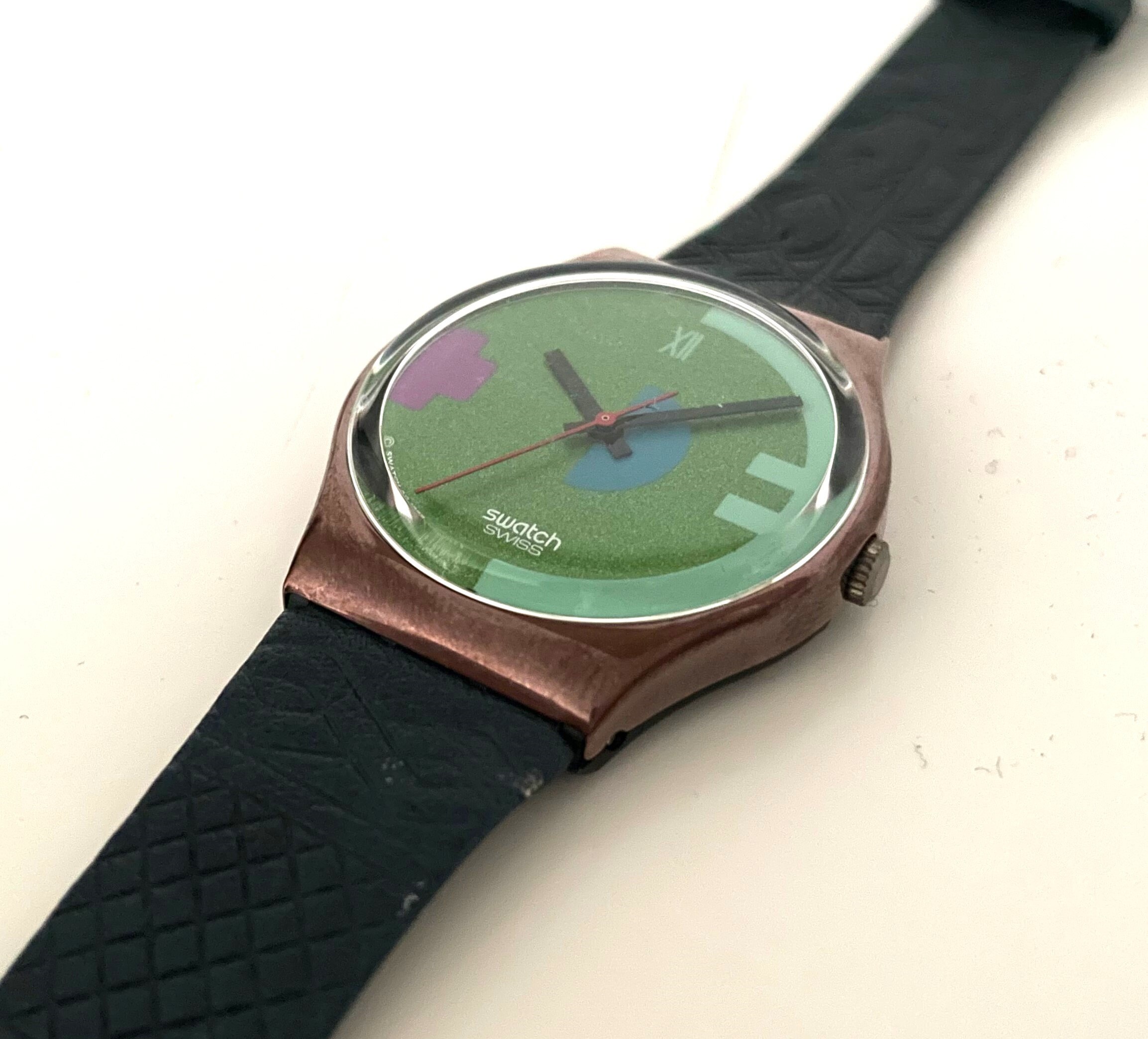 Swatch Gent GX 116 Johnny Guitar From 1990 New - Etsy