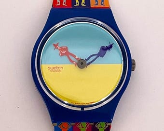 Swatch Irony Chrono Aluminum Trouble Maker YCS 4011 AG From 2000
