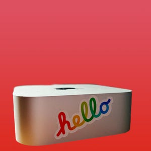 Sticker to personalize your Mac