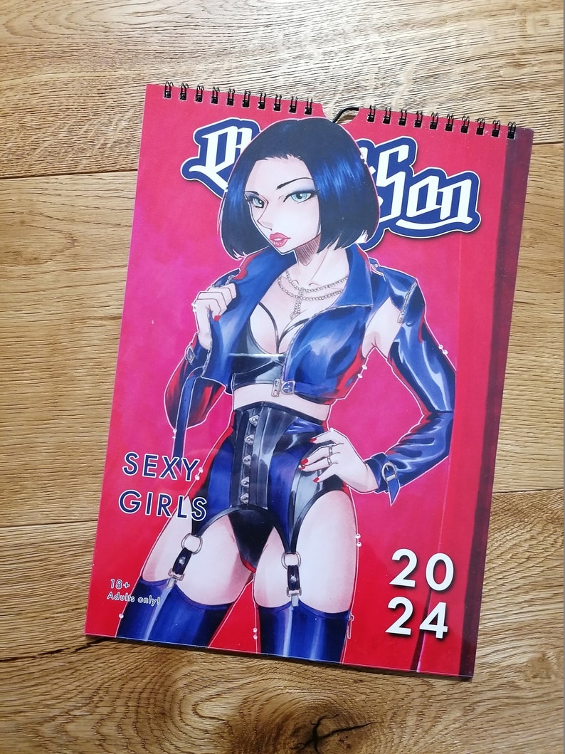 Sexy Girls Calendar 2025 Hentai Otomosan Etsy