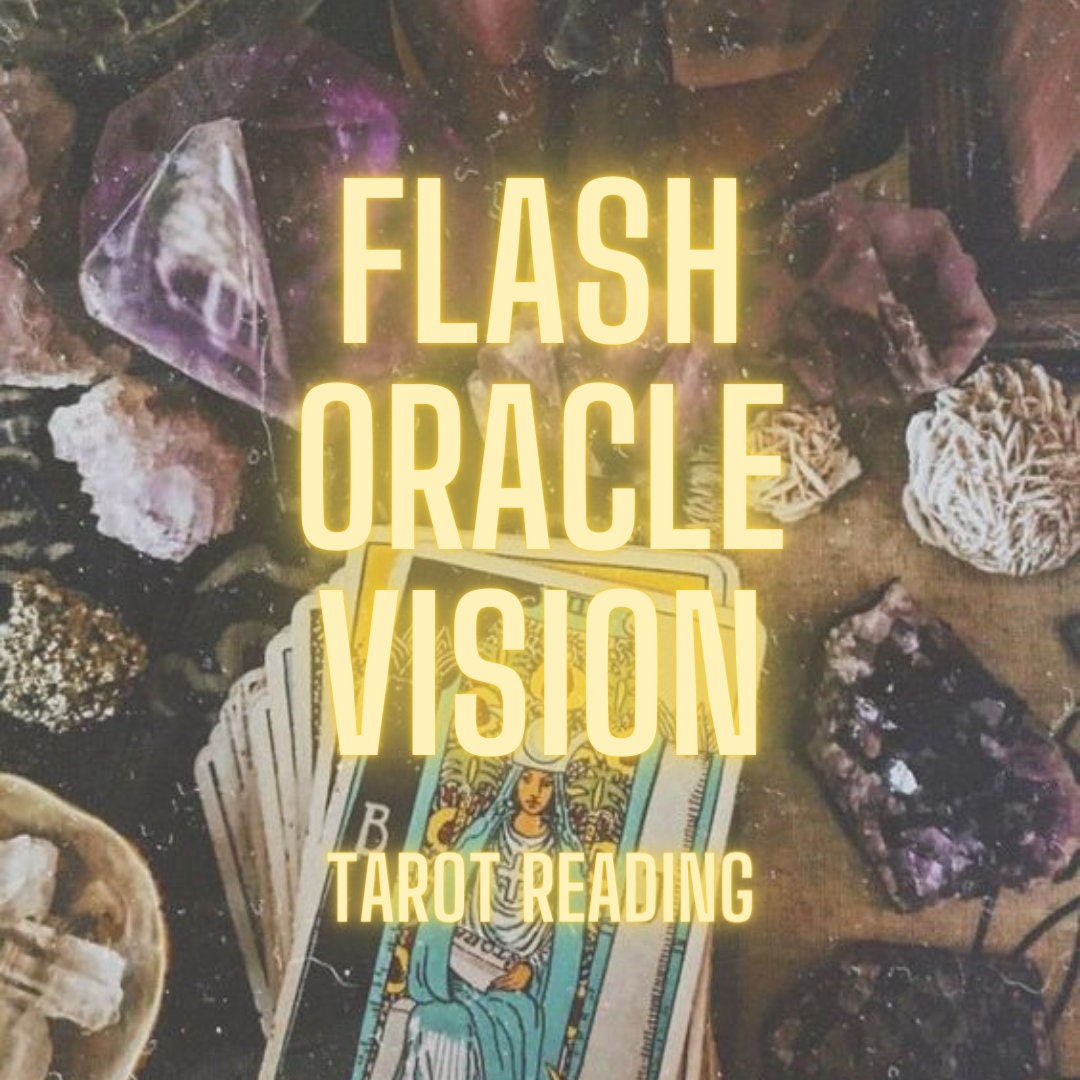 Flash Oracle Vision - Tarot Reading - Etsy