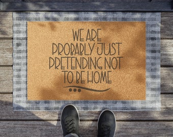 Custom Doormat, Custom Door Mat, Client Gifts, Door Mat Funny, Funny Doormat, Housewarming Gift First Home, Realtor Closing Gift