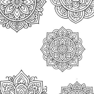 Adult Mandala Coloring Pages
