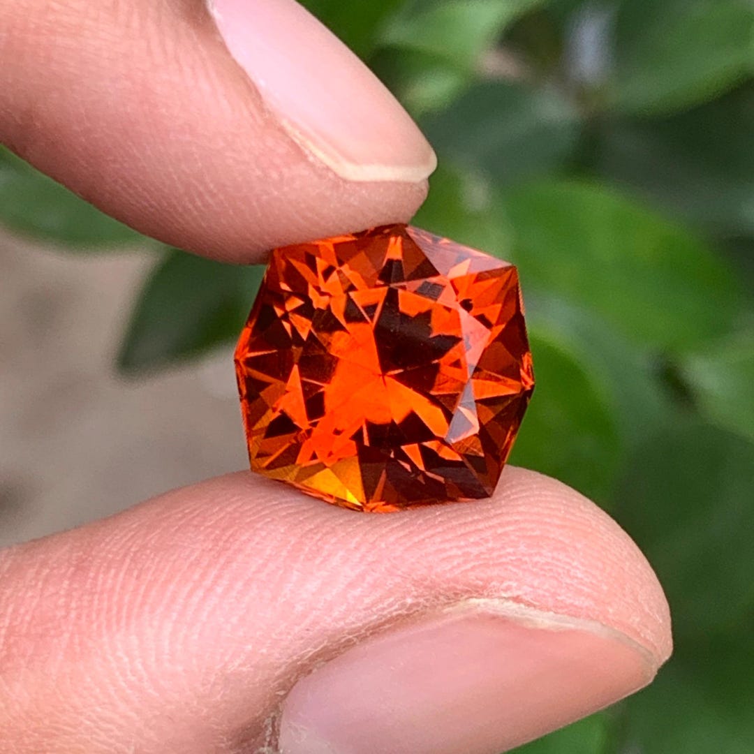Fancy Octagonal Fancy Octagonal Citrine - Etsy