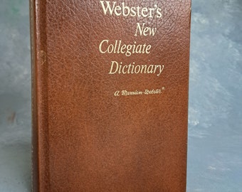 Webster's New Collegiate Dictionary 1979 edition