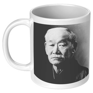 Jigoro Kano Judo Mug, 11 & 15 oz. , Judo Gift, Jigoro Kano Coffee Mug, Judo Coffee Mug, Martial Arts Mug, Martial Arts Gift