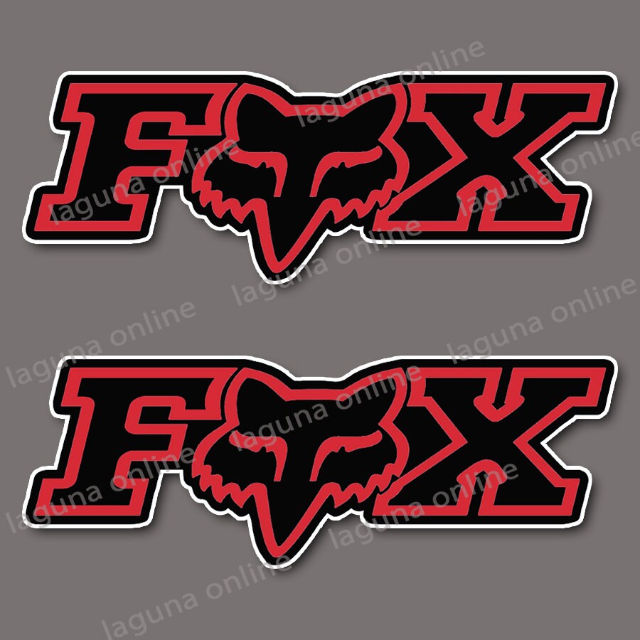 Fox Head Sticker, neu