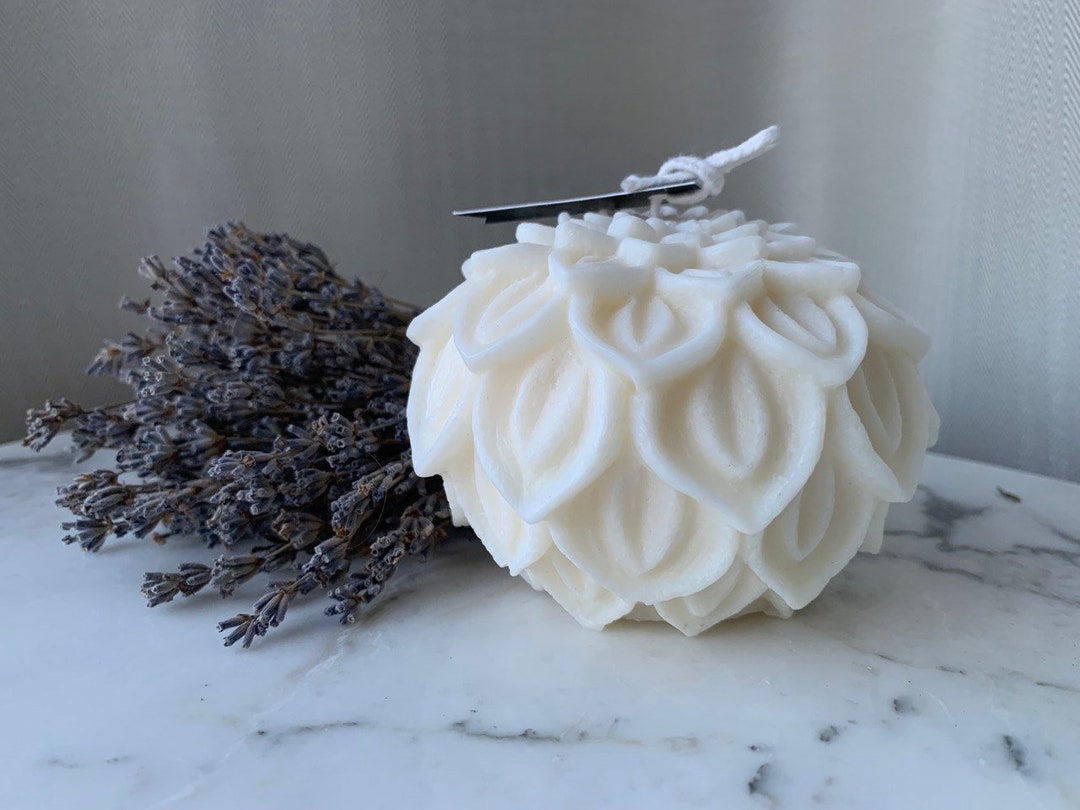 Свечка Цветы - Etsy