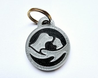 Llavero con etiqueta NFC para mascotas