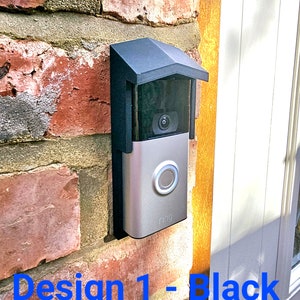 Slide-On Rain Weather Cover Housing for Ring Video Doorbell 2/3/4