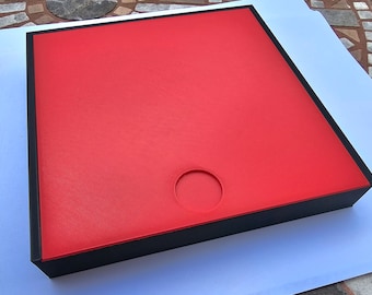 Caja de pan y carne de pesca con juego de ponche