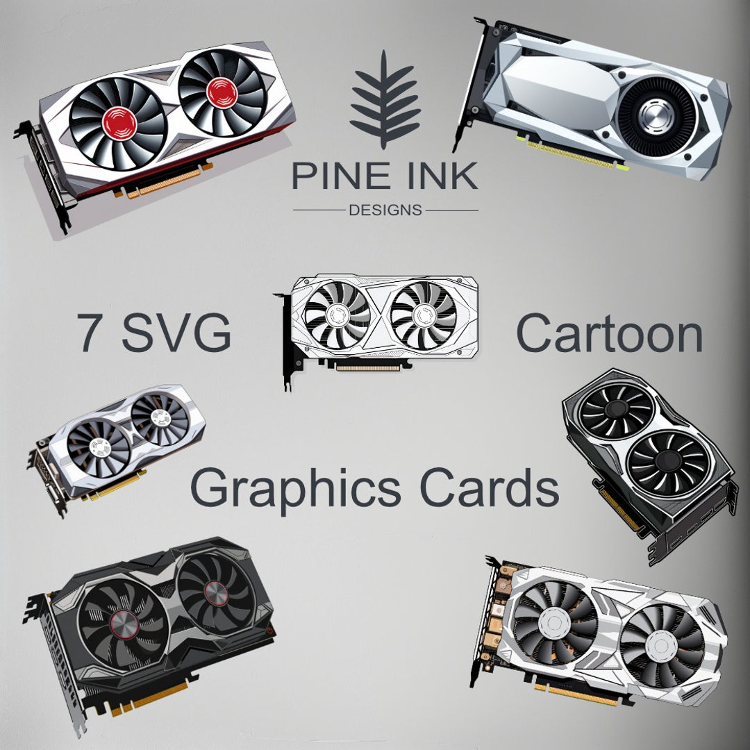 SVG Graphics Card Pack - Etsy
