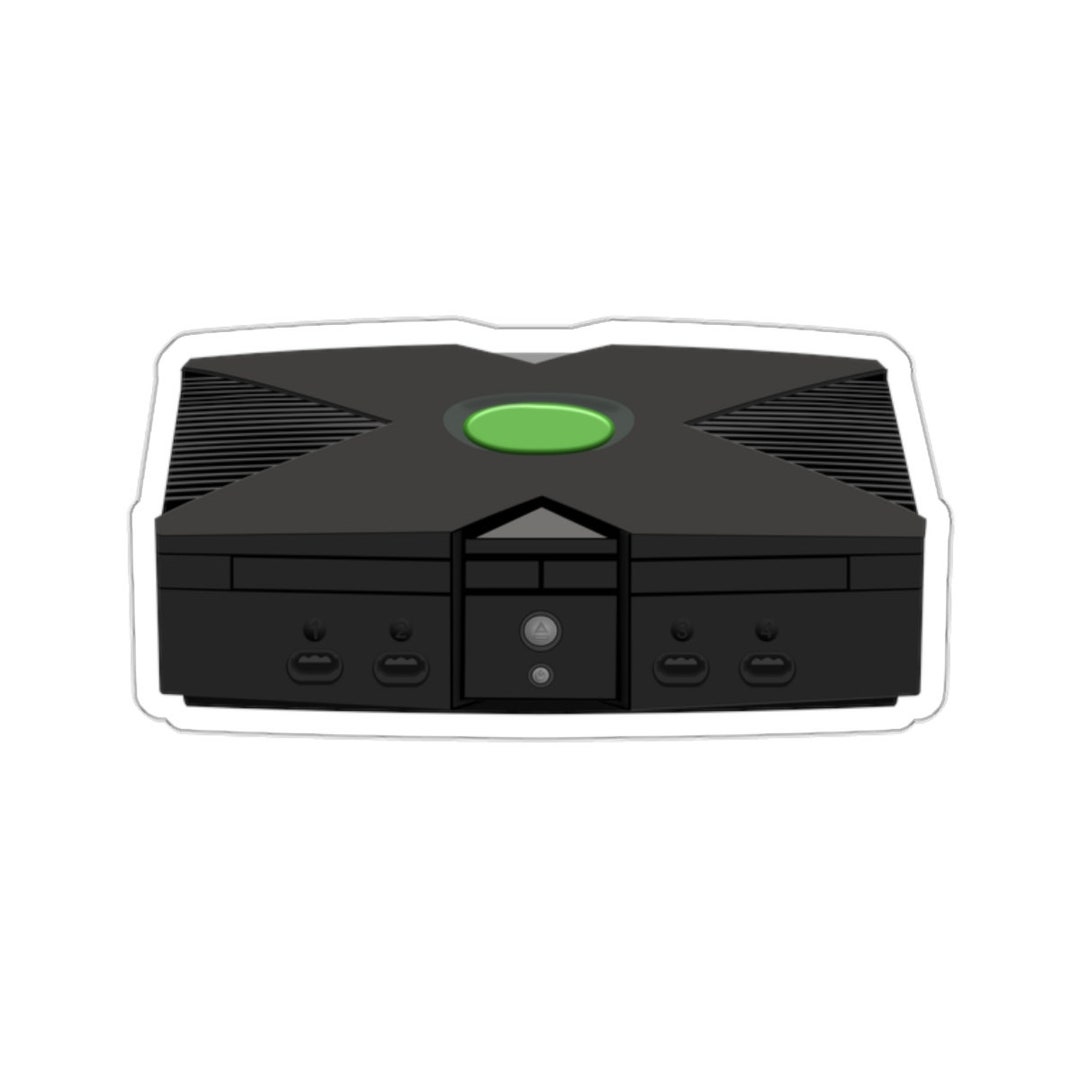 Y2K Reimagined Xbox Time Capsule Console Sticker Etsy