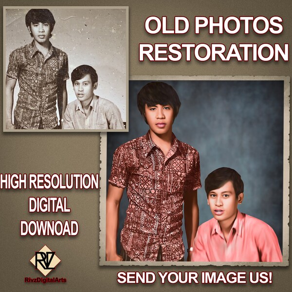 Old Photo Restoration Service, Restore Picture Clear Photo Fix Image Quality Enhance Photo Repair Photo Quality Improve Photo Blur Remove