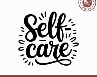 Frase de autocuidado PNG SVG, diseño tipográfico de salud mental, descarga digital de afirmación positiva, imágenes prediseñadas de guion motivacional