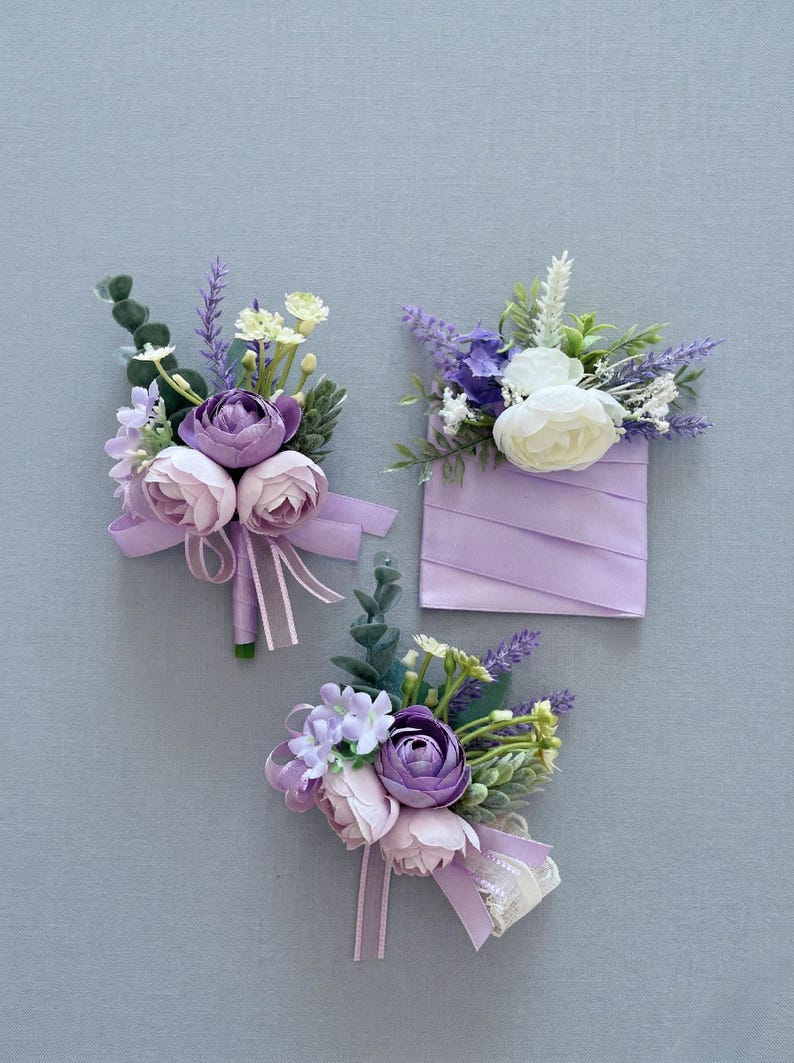 Wedding bouquet, Lavender bridal bouquet, lavender wedding bouquet, lilac bridal bouquet Bild 12
