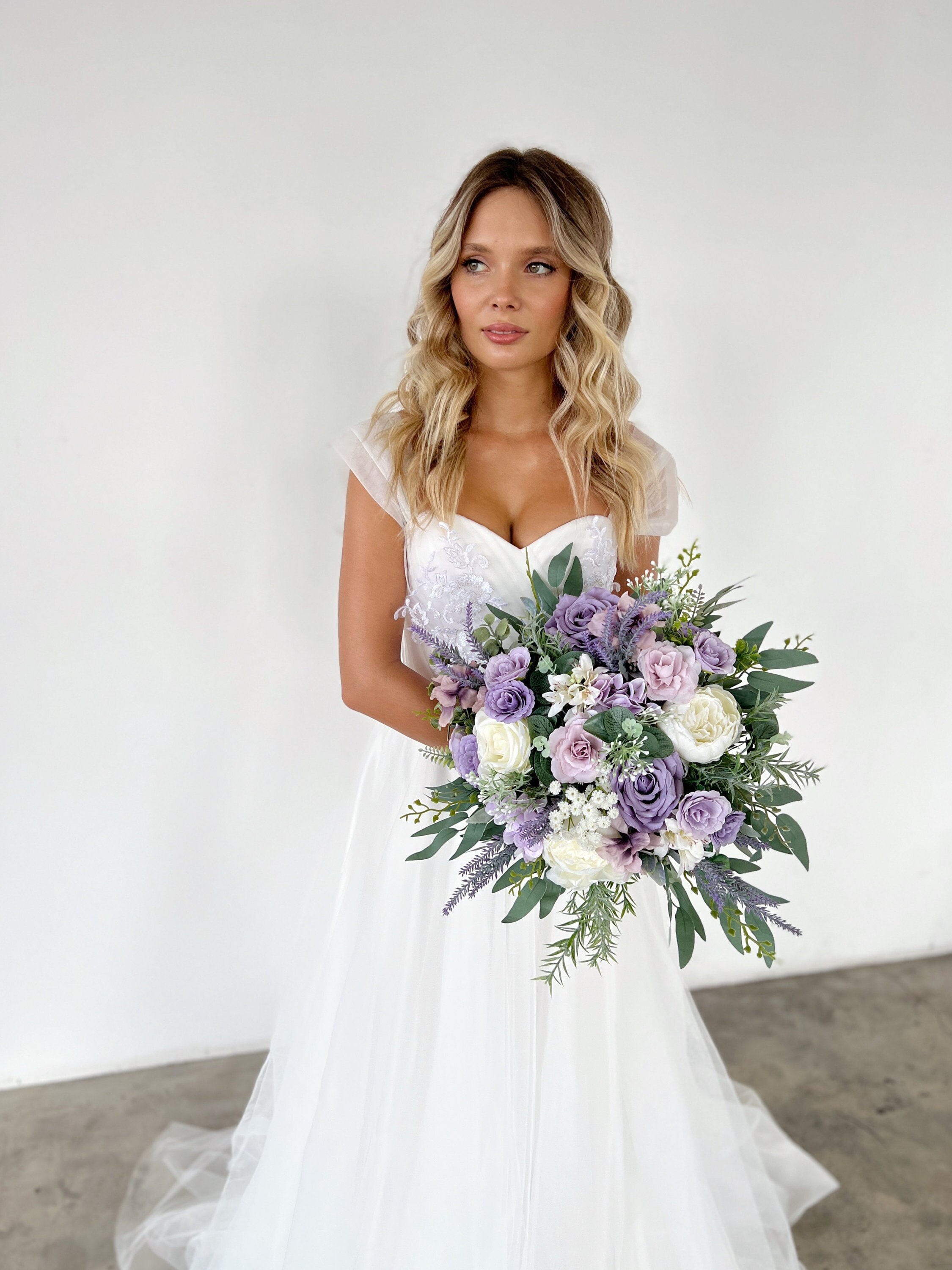 Lavender Bridal Bouquet