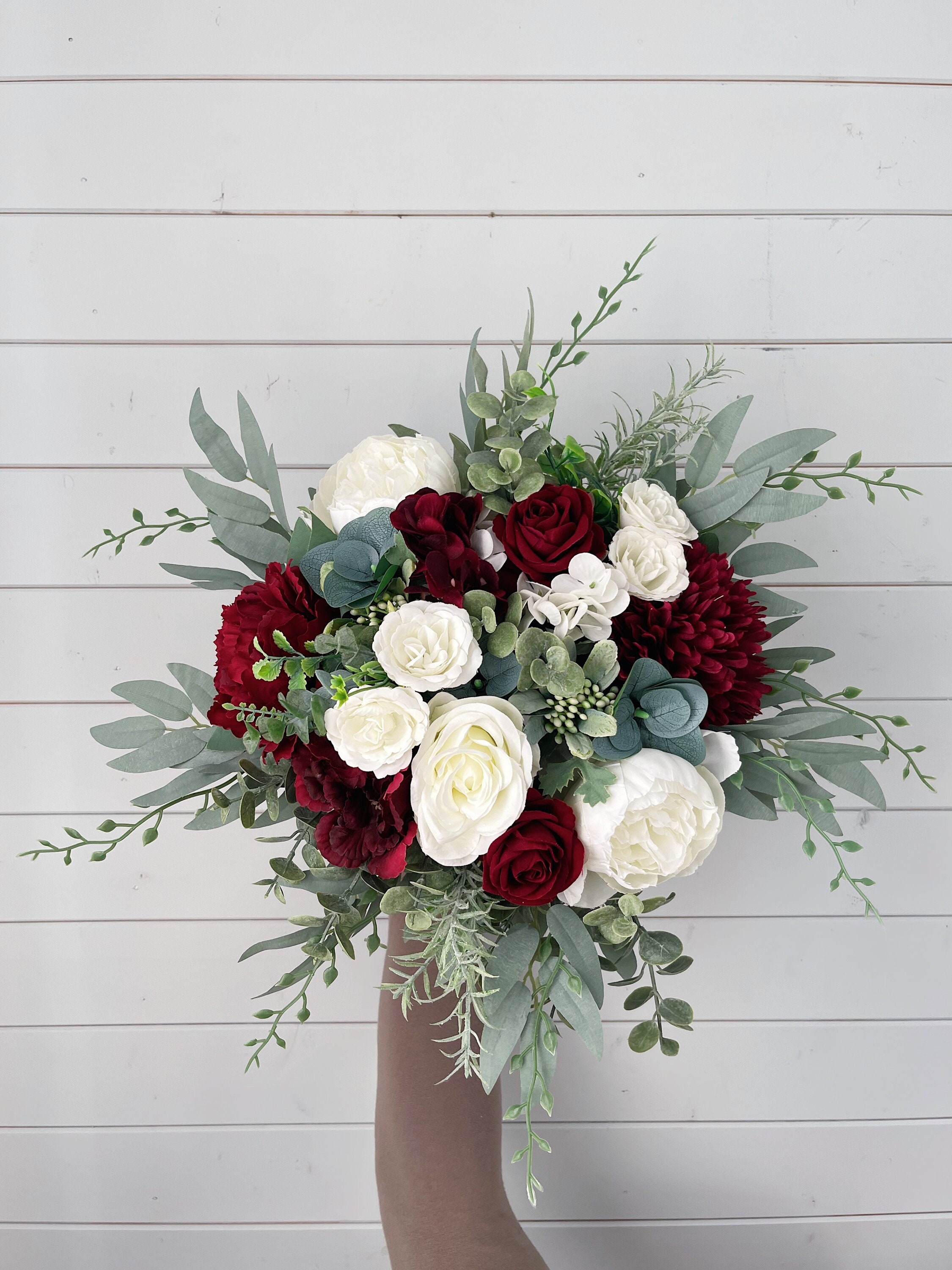 Wedding Bouquet, Burgundy Bouquet, Deep Red Wedding Bouquet, Burgundy Bridal Bouquet - Etsy Wedding Bouquet, Burgundy Bouquet, Deep Red Wedding Bouquet, Burgundy Bridal Bouquet - Etsy