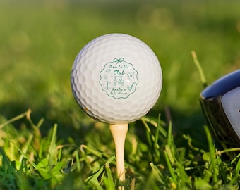 New to the Club Golf Balls, Personalized Baby Shower Favors For Guests, Custom  Baby Boy, Girl Party Favors, Golf Gift Set Of 6, 12, 24
