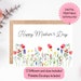 see more listings in the Print Mother's Day Cards section