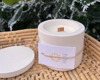 Meditation Candles, Yoga Soy Wax Candle, Manifestation Aromatherapy Candle, Ritual Plaster Candles, Stress Relief Gifts
