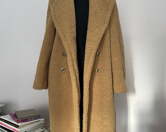Teddy coat | teddy | coat | plush coat | down coat | long coat |