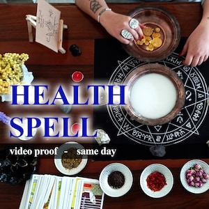 Health Spell, Protect Your Body with Healing Spell, Heal Your Body, Heal Sickness, Remove Negative Energy